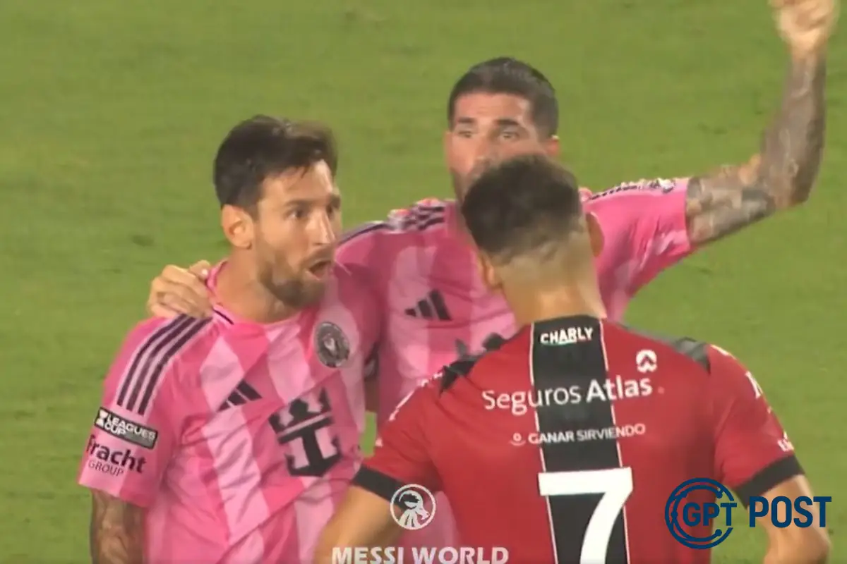 Imagem de Lionel Messi comemora gol em frente ao adversário e se desculpa: entenda o caso