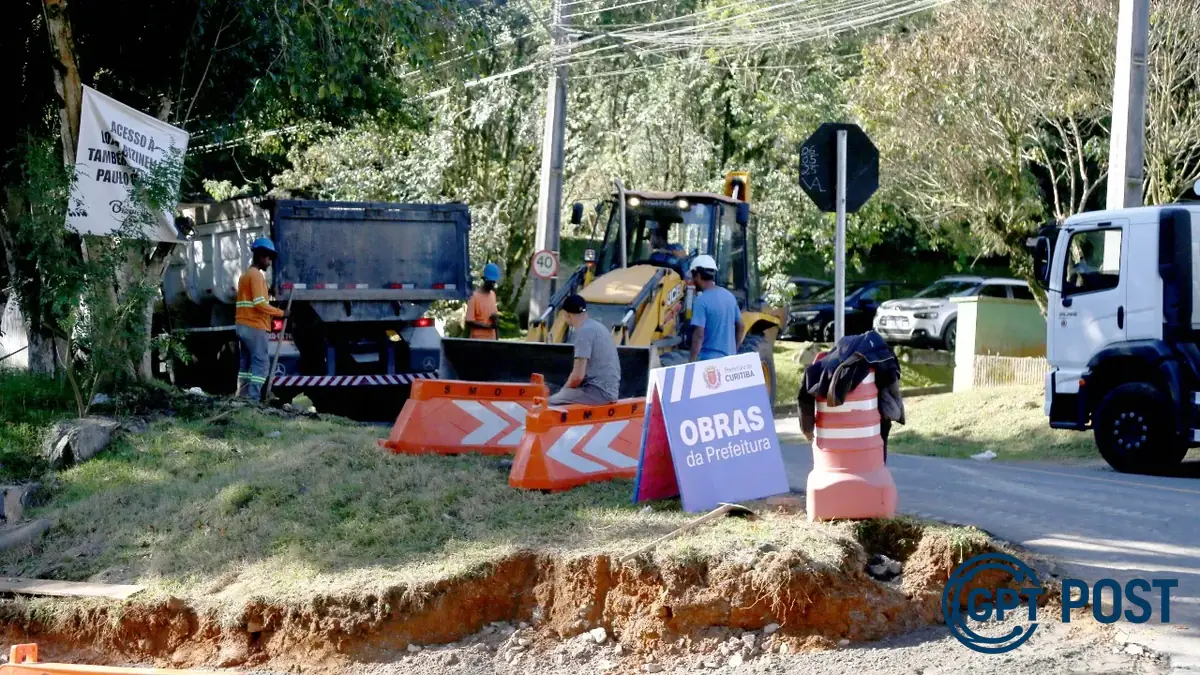 Imagem principal da notícia: Curitiba enfrenta desafios da enxurrada: Novas obras de drenagem prometem aliviar os problemas