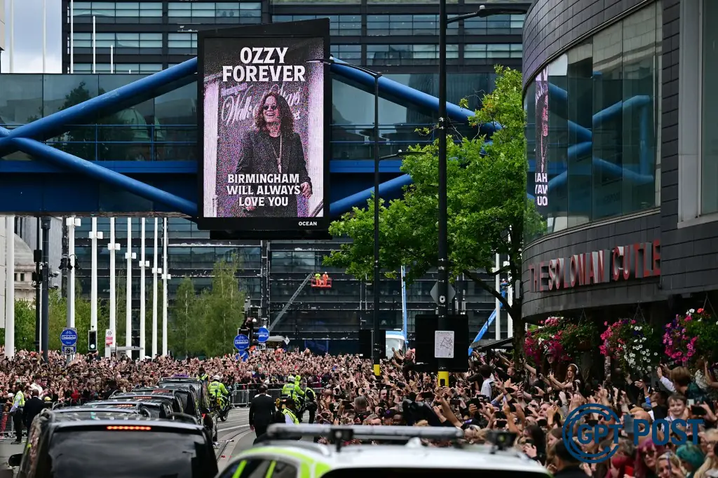Imagem principal da notícia: Uma Despedida Rock'n'Roll: Bostin Brass Band Homageia Ozzy Osbourne Em Funeral Inesquecido