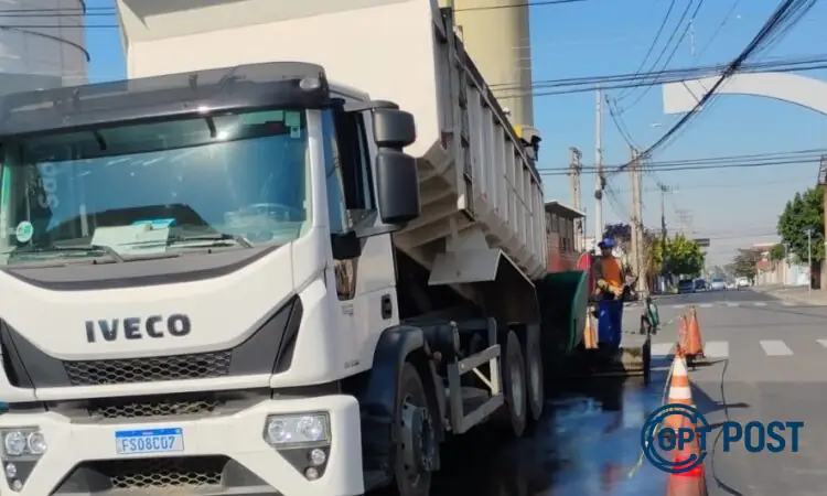 Imagem principal da notícia: Recapeamento da Rua João Martini melhora trânsito em Jardim Morada do Sol