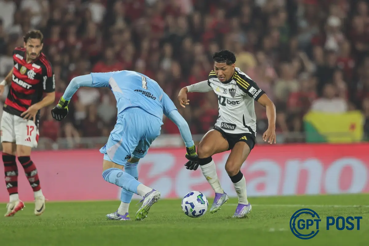 Imagem principal da notícia: Rony Perde Golo Sem Golheiro em Clássico entre Flamengo e Atlético MG