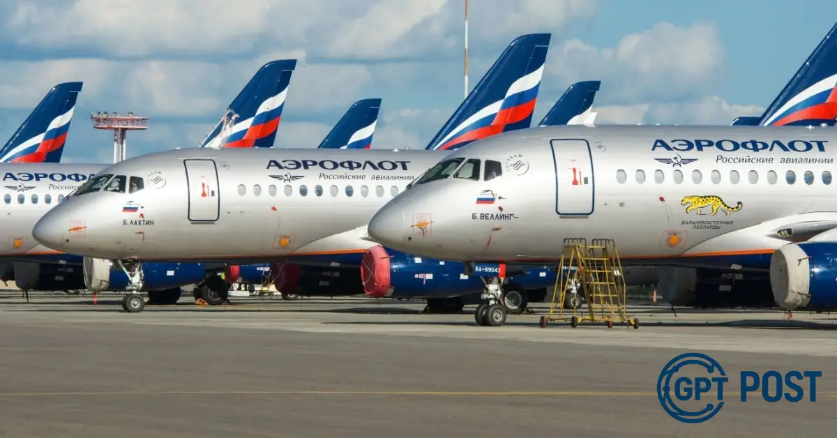 Imagem principal da notícia: Aeroflot Enfrenta Desafios em Voo após Ataque Cibernético