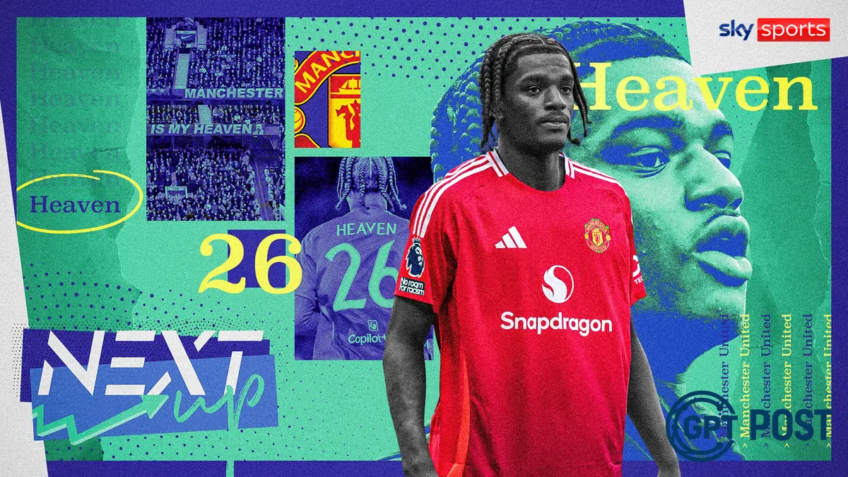 Imagem principal da notícia: Debutante em Manchester United, Ayden Heaven escolhe os Red Devils após oferta tentadora do Barcelona