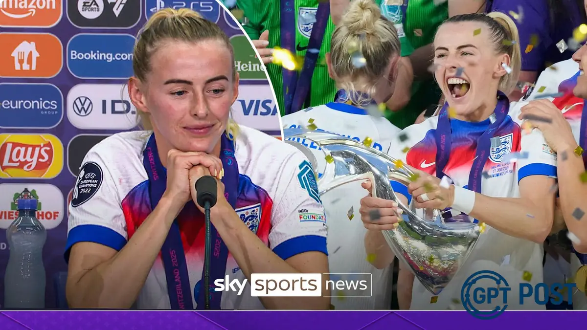 Imagem de Chloe Kelly rebate críticos após estrelar final da Euro contra a Espanha