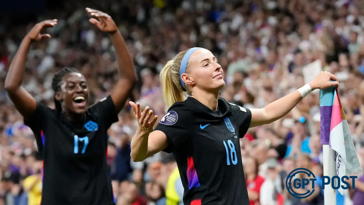 Imagem principal da notícia: Lionesses Bravas: Inglaterra Sobe com Penetras em Apenas de Prorrogação