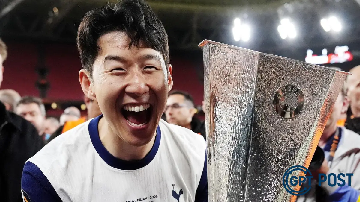 Imagem principal da notícia: Heung-Min Son Se Despede de Tottenham Após 10 Anos: Uma Era Termina, Outra Começa