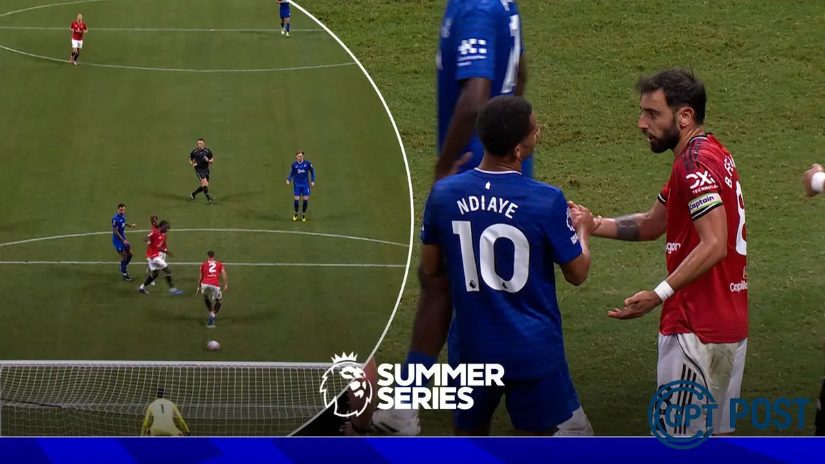 Imagem de Bruno Fernandes e Man Utd: A confusão que virou gol contra em clássico do Campeonato Inglês