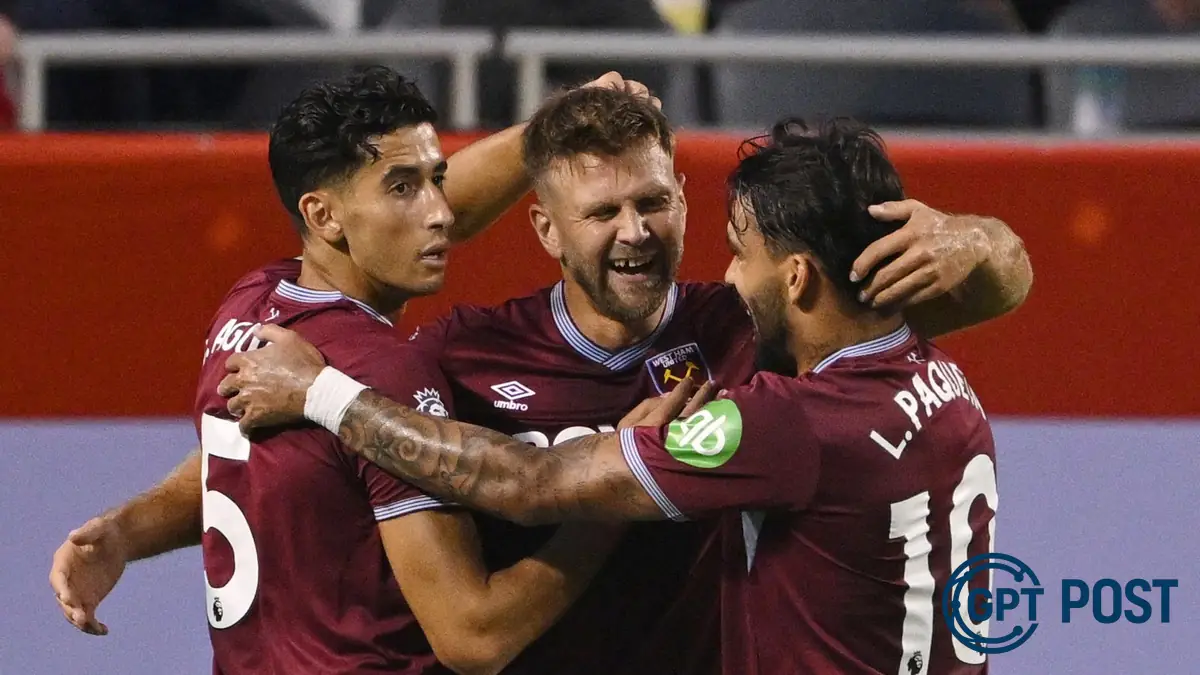 Imagem principal da notícia: Vitória de West Ham em virada impressionante contra Everton