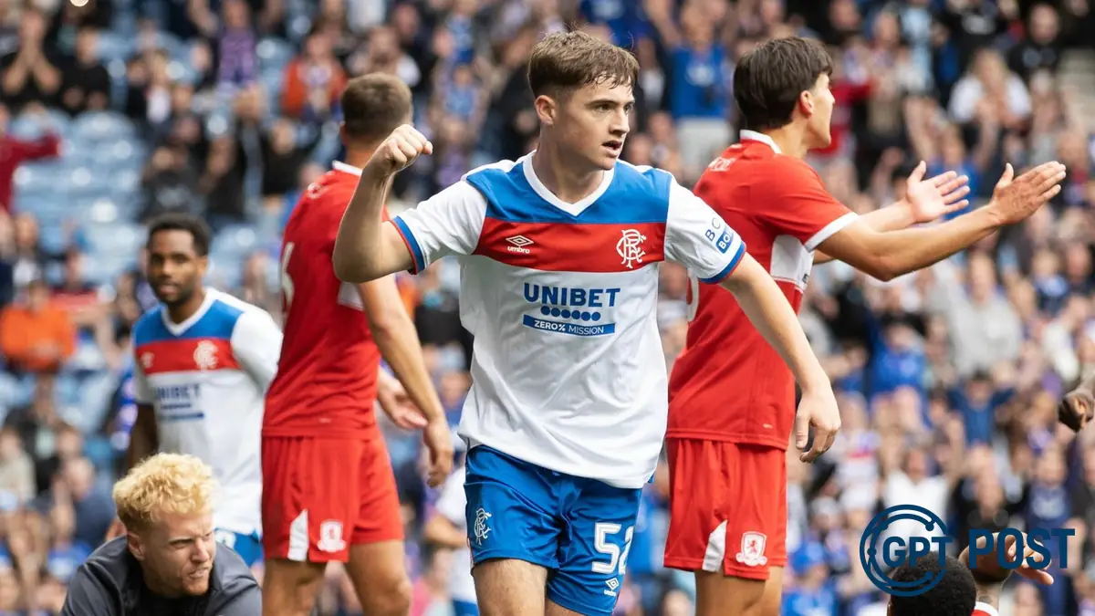 Imagem principal da notícia: Rangers se recuperam e empatam com Middlesbrough em amistoso; Veja como foi a partida