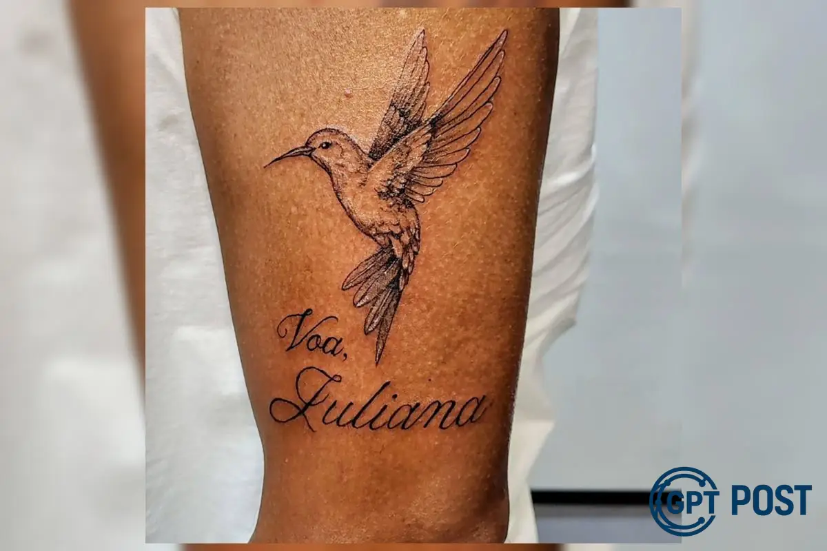 Imagem da notícia recomendada: Pai de Juliana Marins tatua Beija-Flor com mensagem emocionante