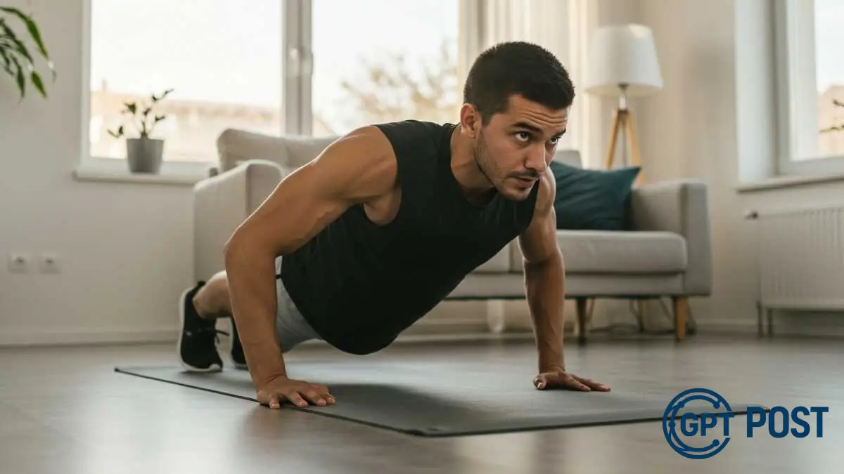 Imagem principal da notícia: Força nos braços: treino em casa sem academia