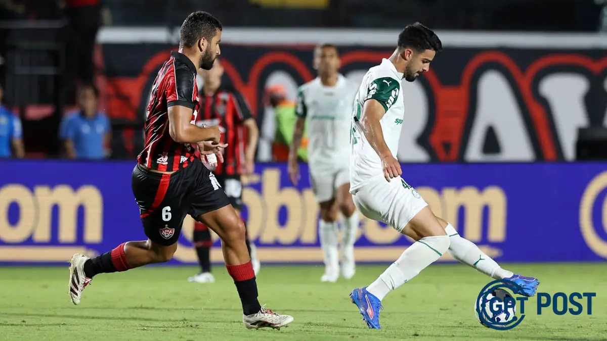 Imagem da notícia recomendada: Palmeiras e Vitória empatam em jogo de altos contrastes no Barradão